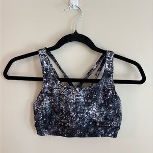 lululemon athletica Black and White Sports Bra